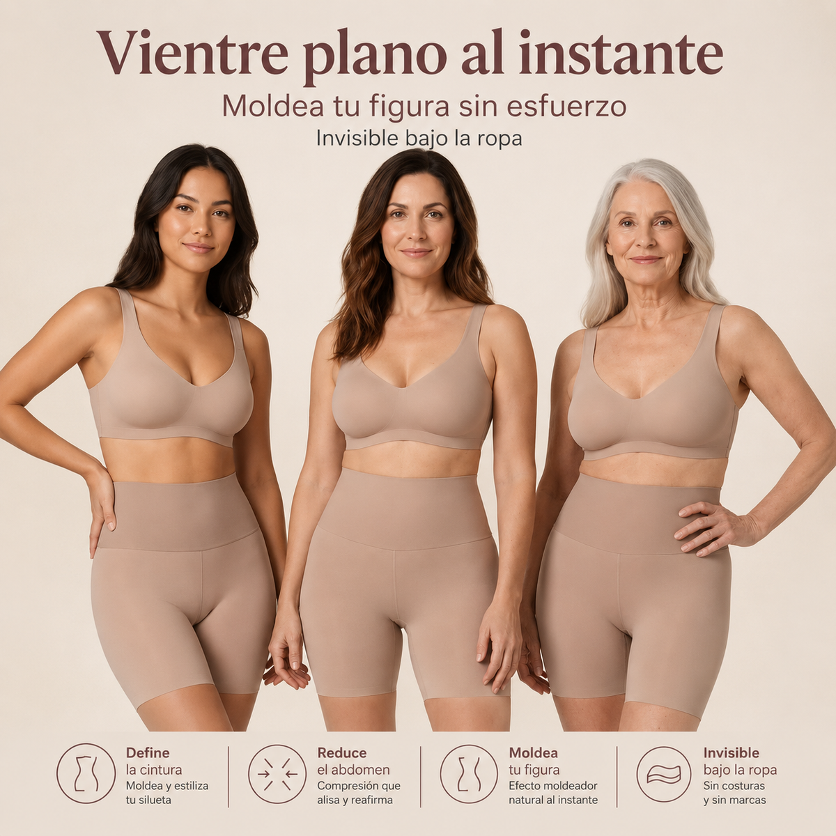Seravia Figura Perfecta – Moldeador Invisible de Silueta