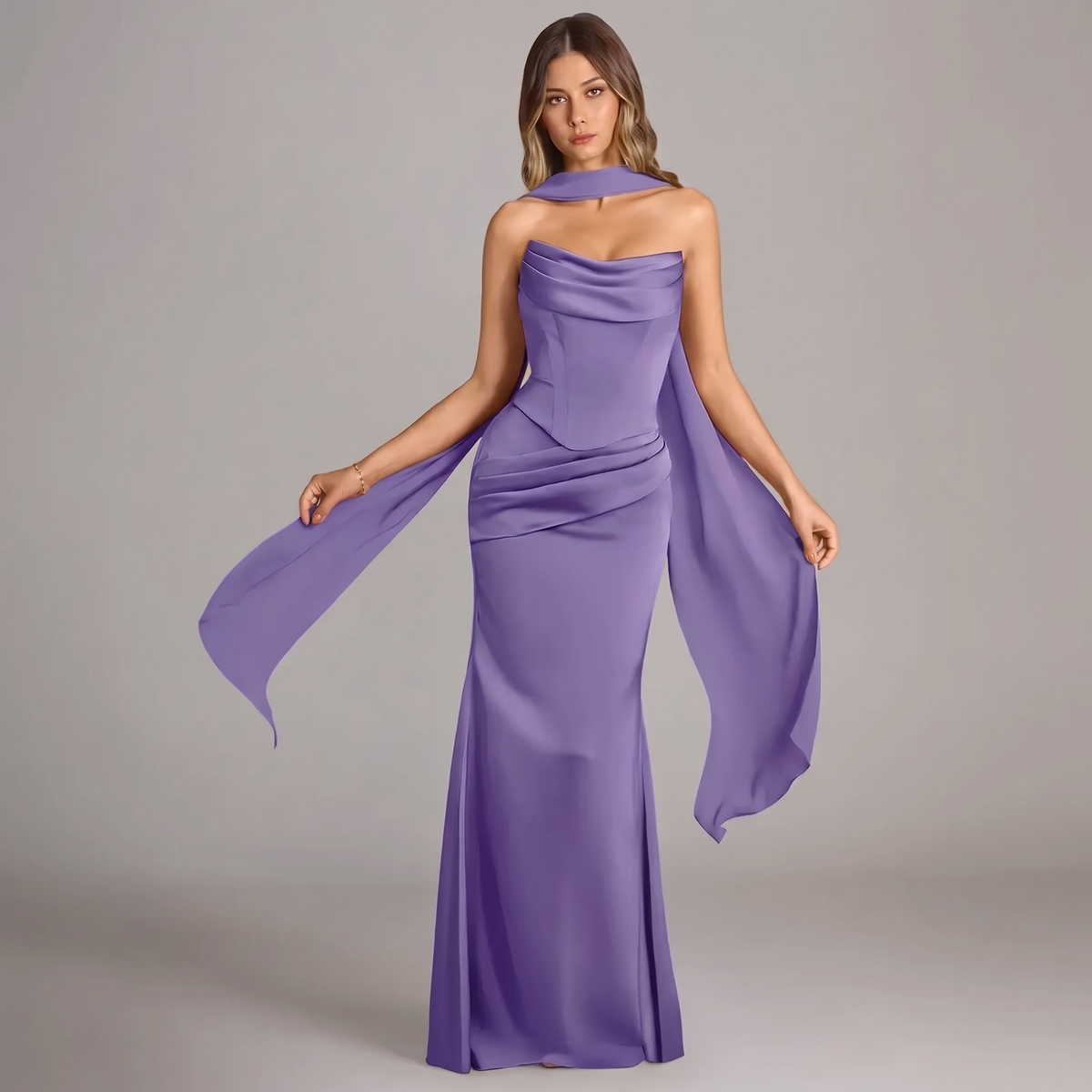 Vestido Éclat de Satén