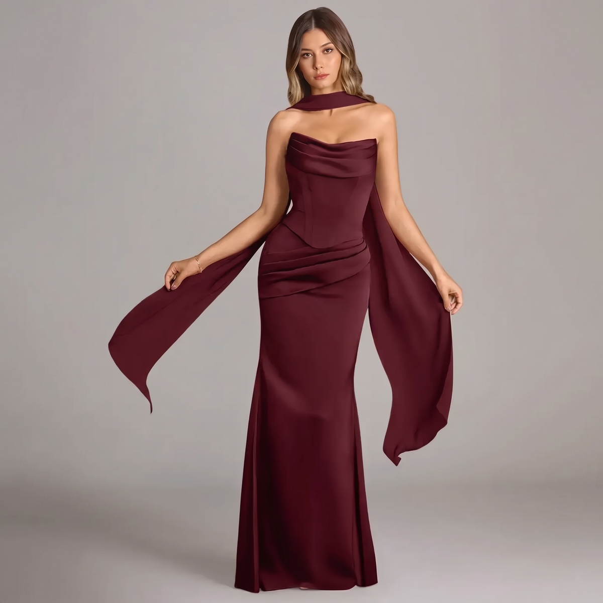 Vestido Éclat de Satén
