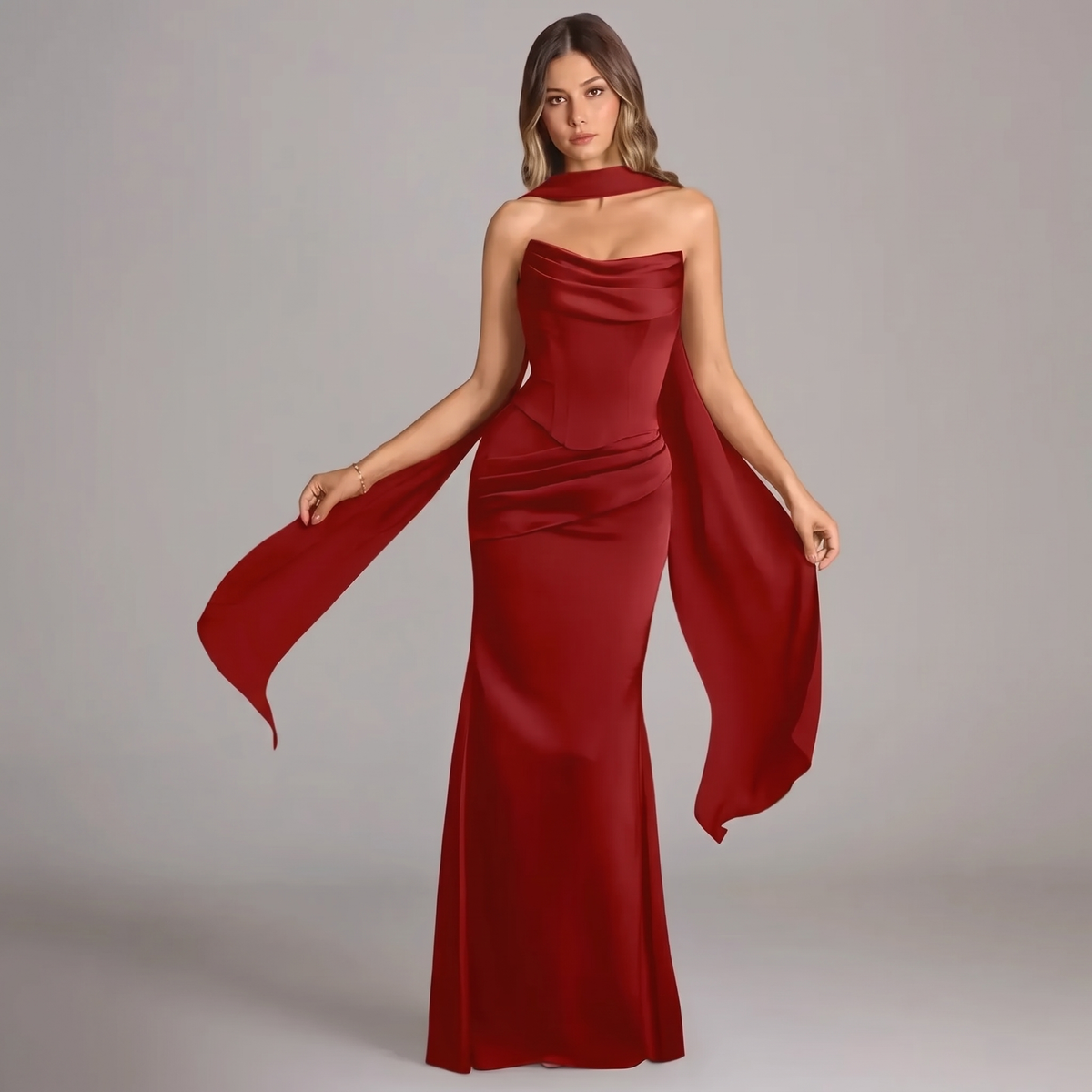 Vestido Éclat de Satén