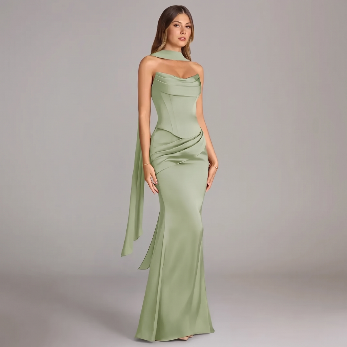 Vestido Éclat de Satén