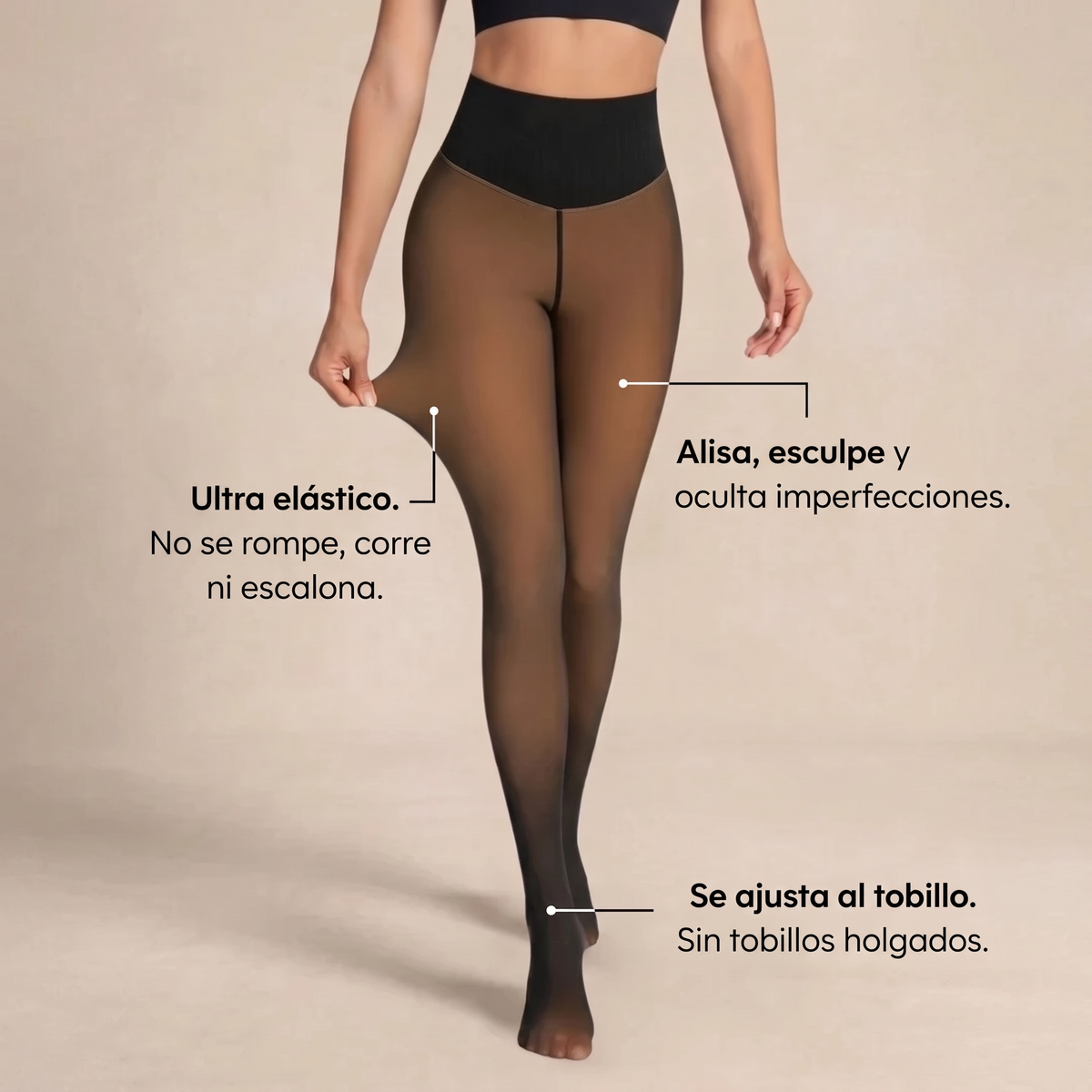 Medias Térmicas Efecto Piel