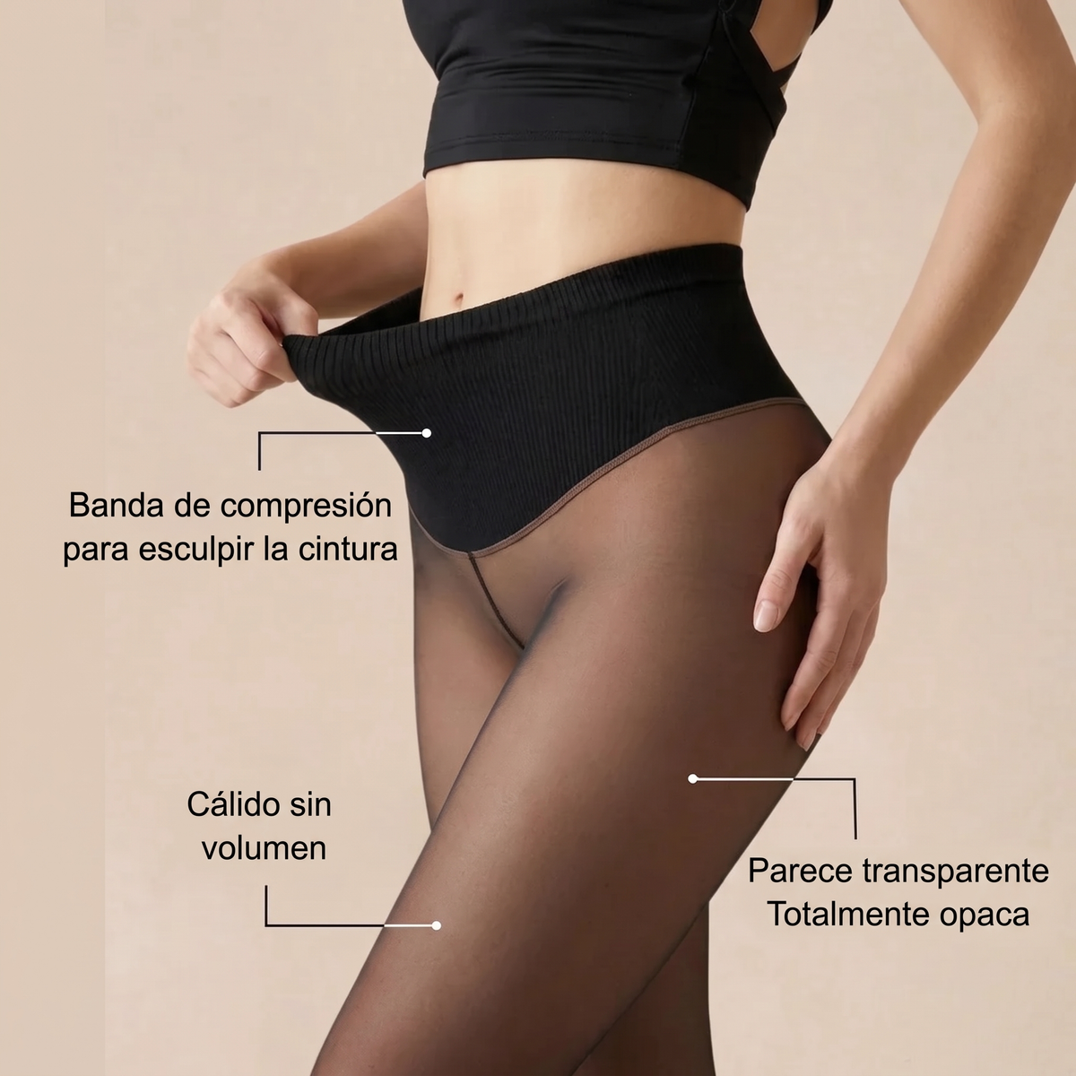 Medias Térmicas Efecto Piel